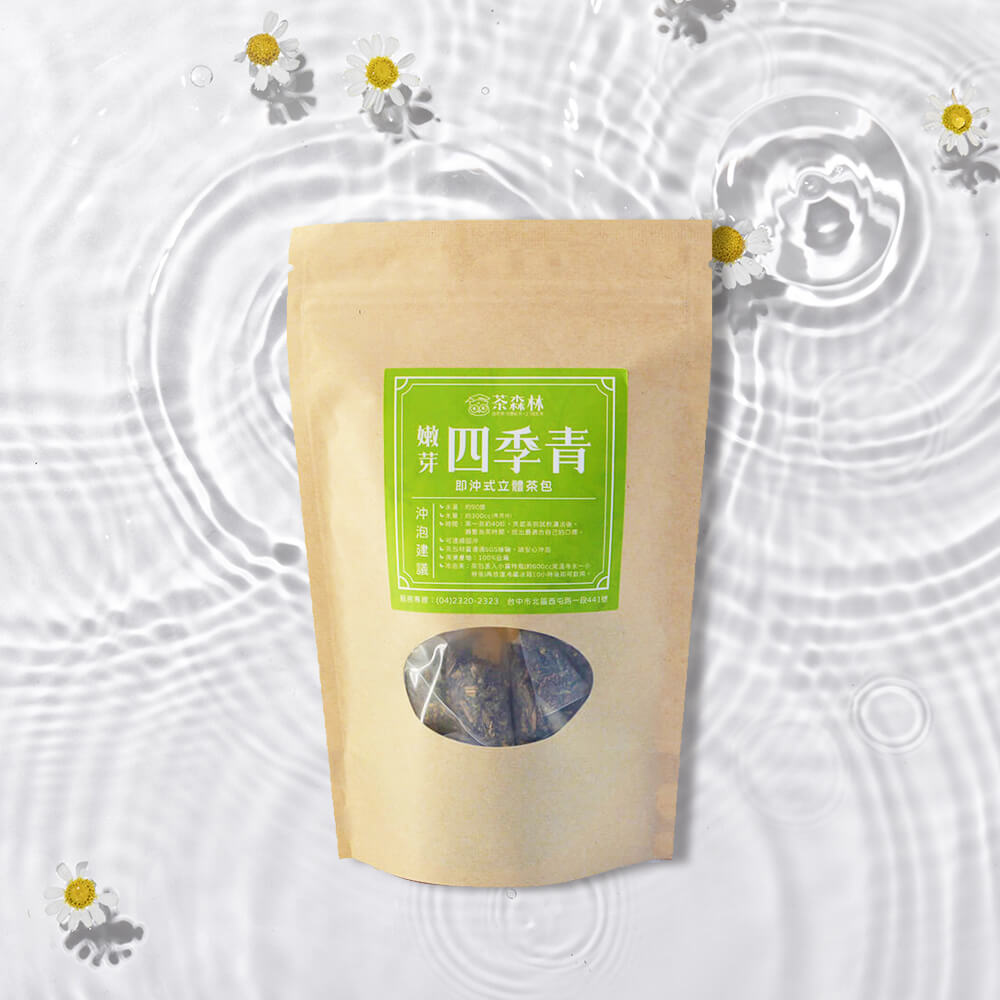 嫩芽四季青 立體茶包 12入