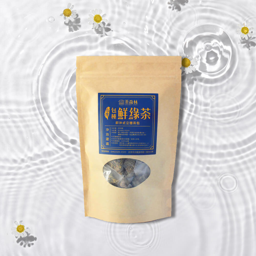 包種鮮綠茶 立體茶包 12入